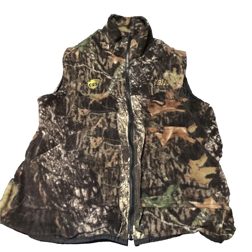Rocky CSS Fleece Vest Mossy Oak Treestand harness Hunting Size L